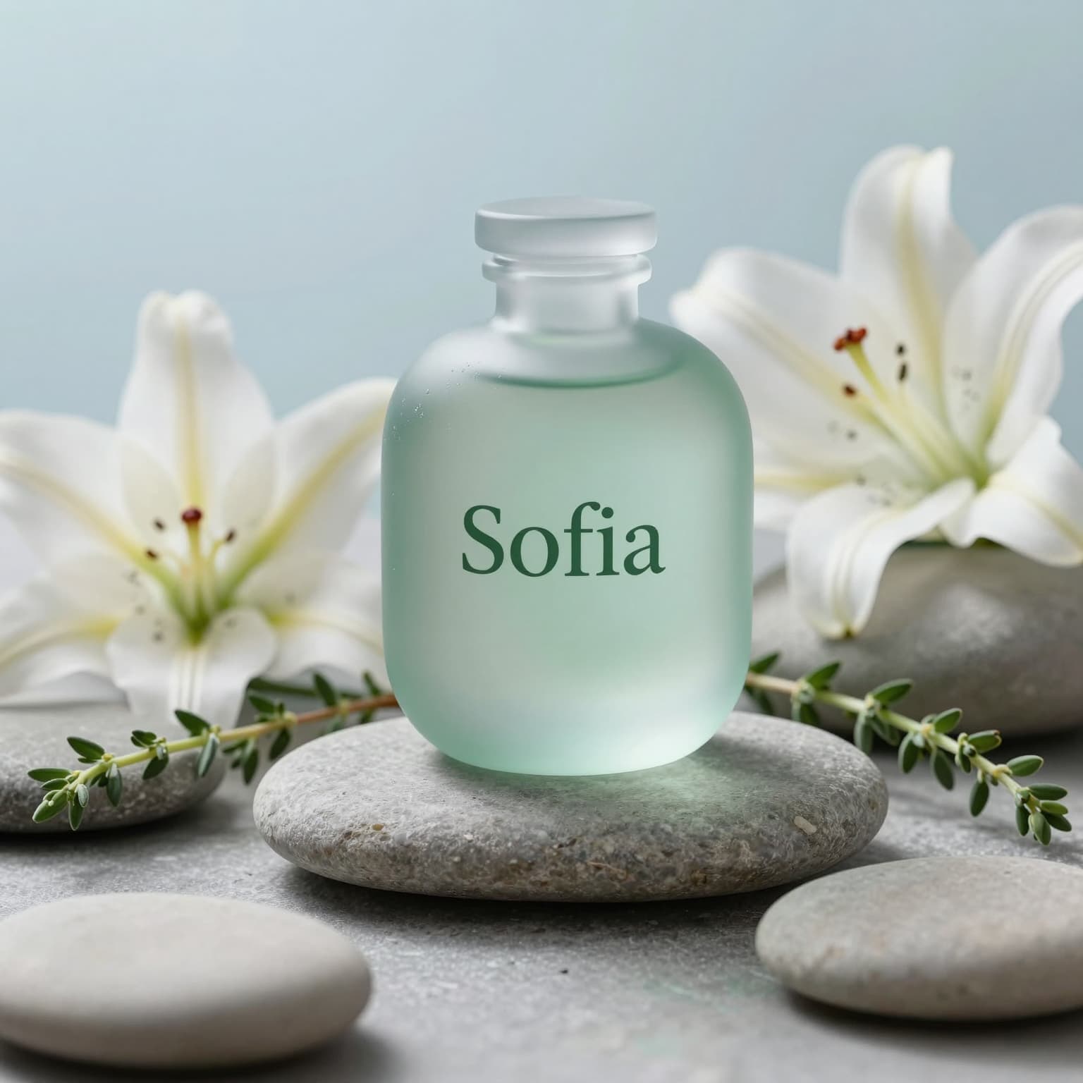Sofia - Zen Glass & Lilies